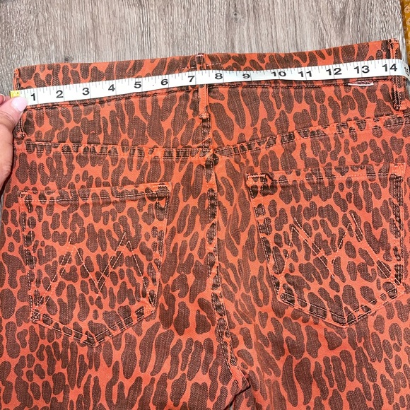 Mother High Waisted Looker Ankle Fray Jeans 27 - Picture 10 of 12